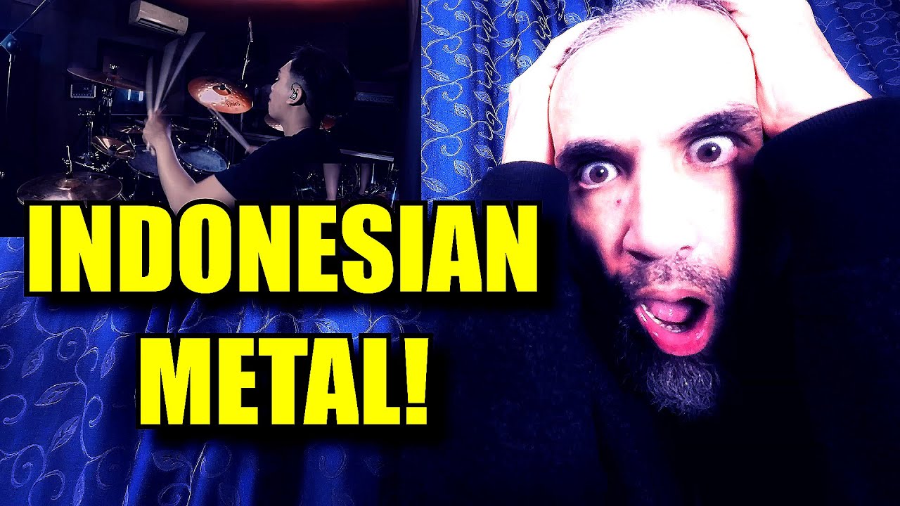 OKI FADHLAN REACTION! JASAD SILIWANGI DRUM PLAYTHROUGH. METAL FOR THE WIN! INDONESIAN METAL!!!