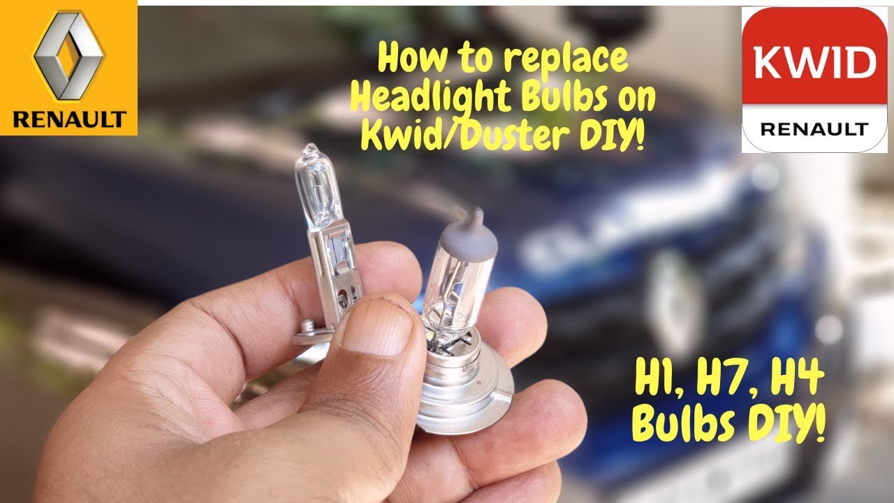 Duster/Kwid Headlight LED Conversion H1, H4, H7 DIY - How to