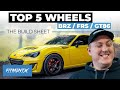 Top 5 Wheels For A BRZ/FRS/GT86 | The Build Sheet
