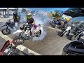 MOST INTENSE RIDEOUT EVER! COPS & CRASHES!!