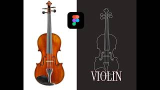 How to make Violin .svg logo (Figma ➡️  CapCut) // Pipeline Proof