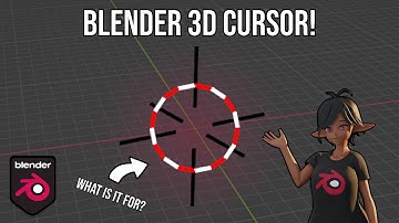 What is the 3D Cursor in Blender!