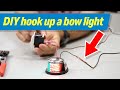 How to Wire a Bow Light to a 2-Position Toggle Switch
