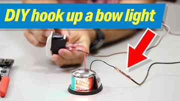 How to Wire a Bow Light to a 2-Position Toggle Switch