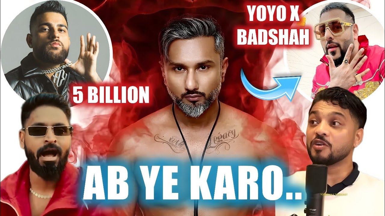 YO YO HONEY SINGH HUGE MILESTONE 🔥 YOYO BADSHAH COLLAB💀 RAFTAAR ON YOYO 👀 EMIWAY, KARAN AUJLA