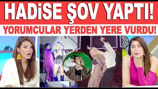 Hadise Murda'nın sahnedeki sıcak, samimi dansı büyük tepki çekti! Yorumcular çok sert eleştirdi!