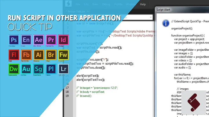 ExtendScript QuickTip - Run Script in Other Application