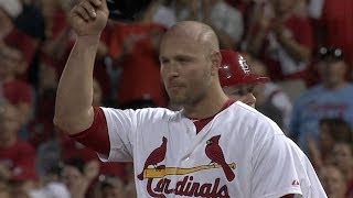 NYM@STL: Holliday's knock tallies 1,000th career RBI