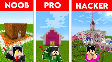 Best of Minecraft - Noob vs. Pro vs. Hacker Build Challenge | TAGALOG | OMOCRAFT