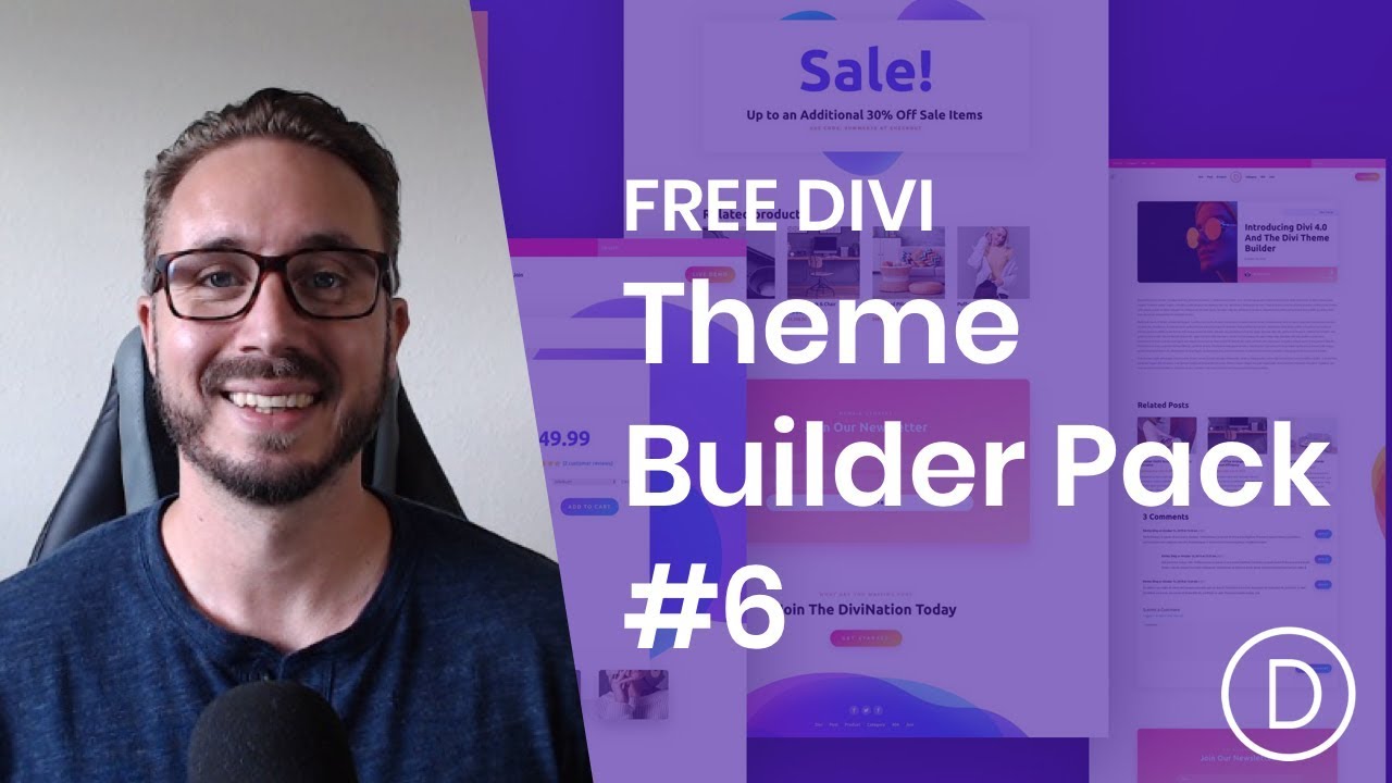 Download the Sixth FREE Theme Builder Pack for Divi - YouTube
