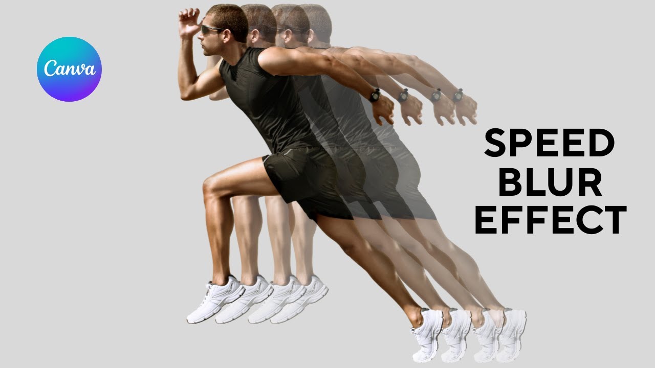 Super Speed Effect in Canva | Fast & Easy Method | Smooth Motion Blur ...