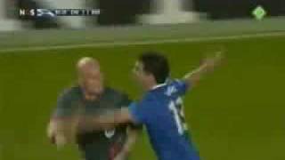 Chelsea Ballack Vs Referee xD! & Drogba Vs. Camera xD!