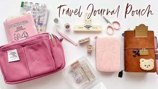 WHAT'S IN MY TRAVEL JOURNAL POUCH | Charmaine Dulak