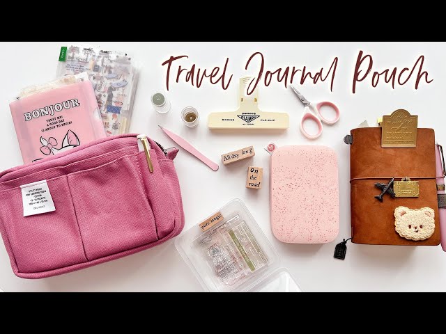 Travel Journal & What's In My Journaling Supplies Bag? 