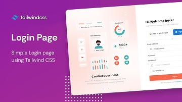 Tailwind CSS Login Page Part 1 | Speed Code