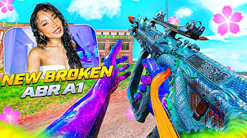 the ABR A1 is the new *BROKEN META* in WARZONE ♡ (Best ABR A1 Class Setup)