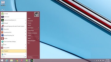 4Minute - How to bring back the start menu to Windows 8.1
