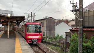 【西春駅】普通犬山行き 3104F✨新塗装発車