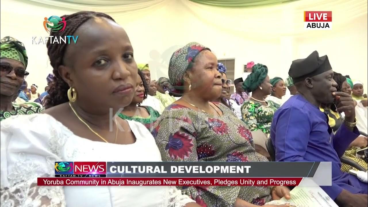 CULTURAL DEVELOPMENT:Yoruba Community in Abuja Inaugurates New Executives Pledges Unity and Progress