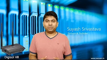 DIGISOL HR 3400 ROUTER Review/configuration+@ACTFibernet (Setup)