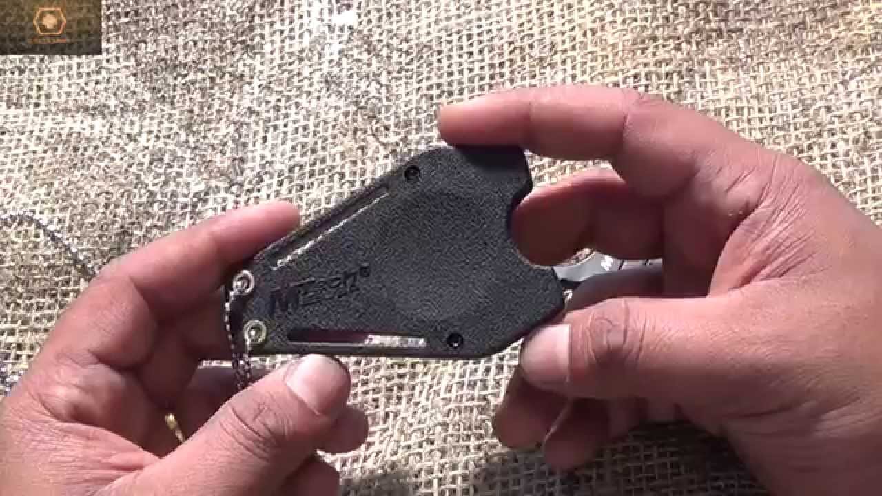 M Tech Neck Knife - YouTube