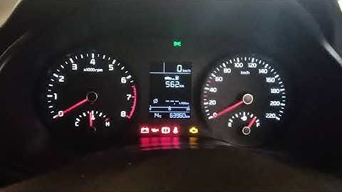 How to change temperature display unit on a Kia Rio