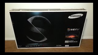 Samsung Curved 65-Inch Smart 4K SUHD HDR 1000 LED TV – KS8500 8-Series (UN65KS8500FXZA) with Samsung 3D Wi-Fi 4K Ultra HD Blu-ray Disc Player SAMSUNG UN65JS9000 CURVED 65-inch 4K SUHD 3D (unboxing)