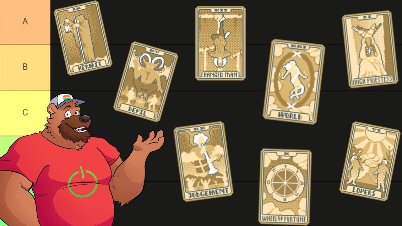 Balatro - Tarot Card Ranking Tier List [BQuanchi] - YouTube