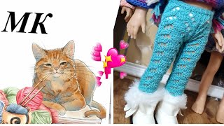 картинка: Эксклюзивные колготочки на двух спицах 