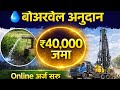 SC ST Borewell Scheme 2026 | शेतकऱ्यांना बोअरवेलसाठी ₹40,000 अनुदान | Online अर्ज सुरू