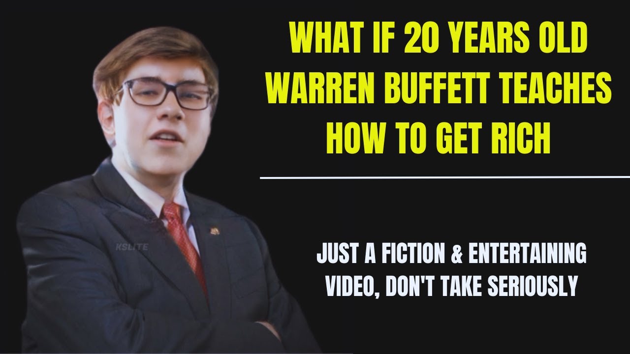 20 Years Old Warren Buffett Teaching How To Get Rich! - Just A Fiction ...
