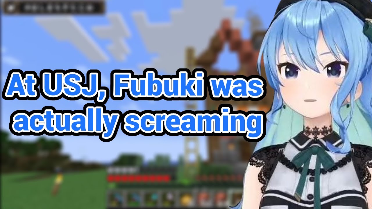 Suisei is the exact opposite of Fubuki when it comes to horror