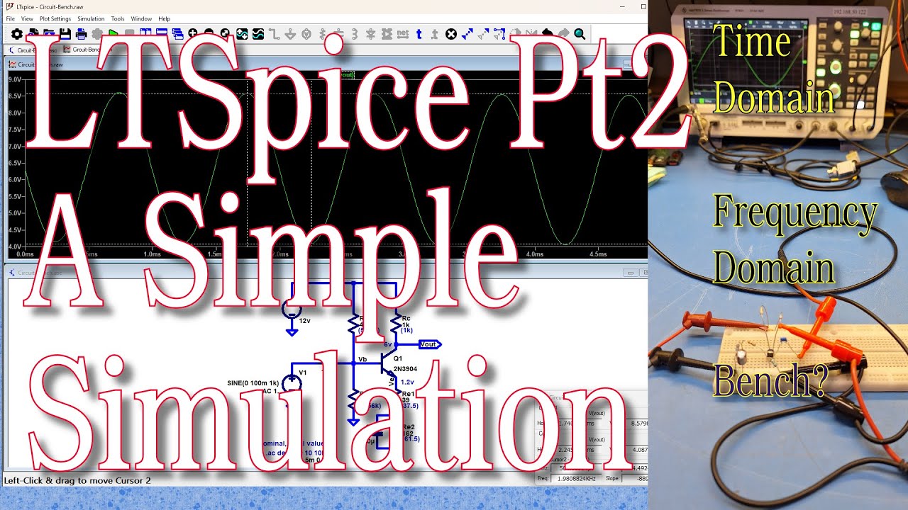 LTSpice (Pt 2): More Simulations in the Time & Frequency Domains (085b ...