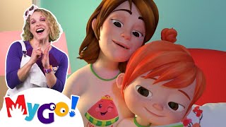 mom and daughter song more cocomelon nursery rhymes kids songs mygo sign language for kids