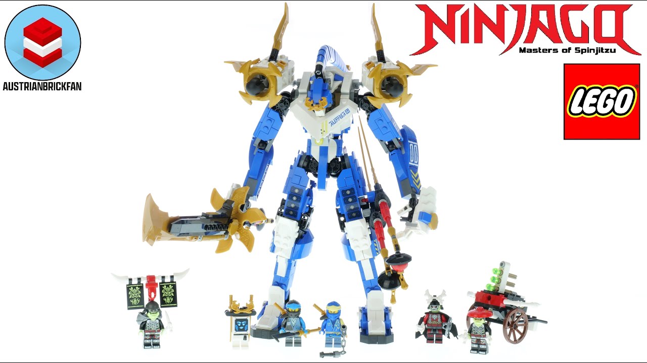 LEGO Ninjago 71785 Jay's Titan Mech - LEGO Speed Build Review - YouTube