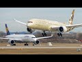 (4K) 20+ Minutes of busy Plane spotting at Munich airport (MUC/EDDM) - February 2020