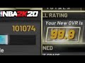 Best Way To Hit 99 Overall In 1 Day In NBA 2K20 | Best 99 Overall Method | 100K+ Per Game