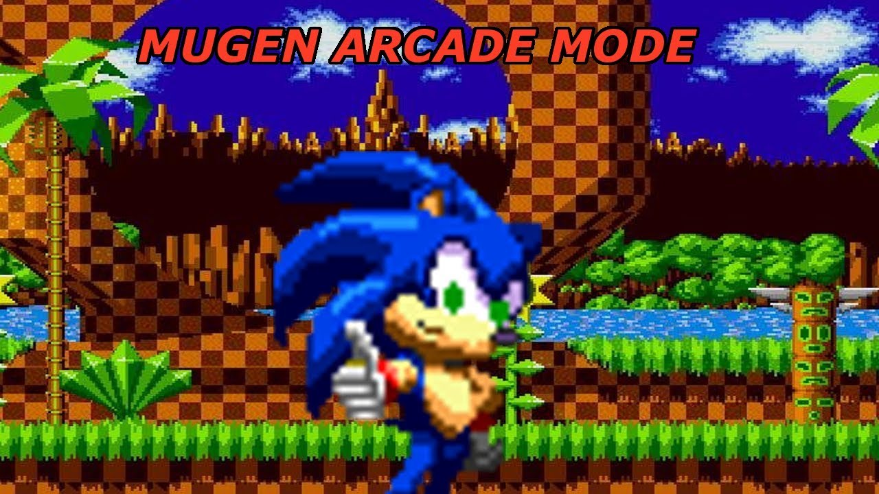 Mugen Arcade Mode with KoF Sonic