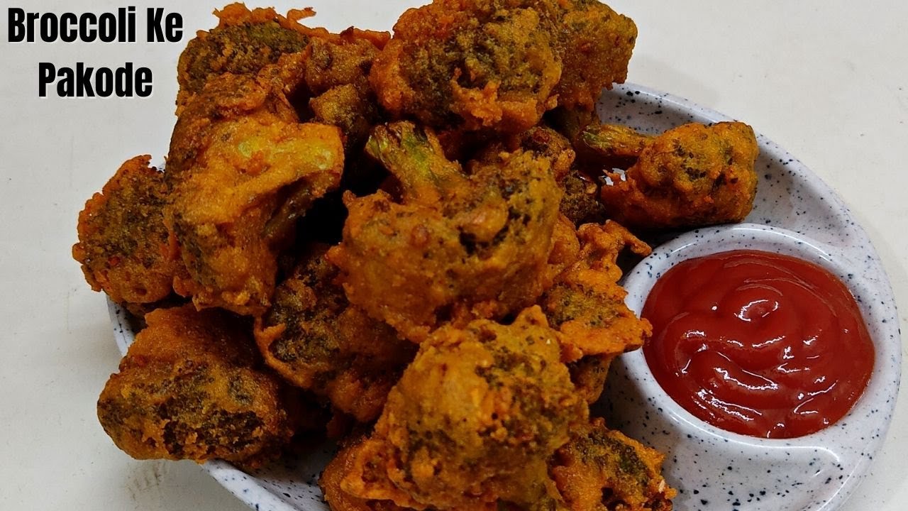 Broccoli pakora masala