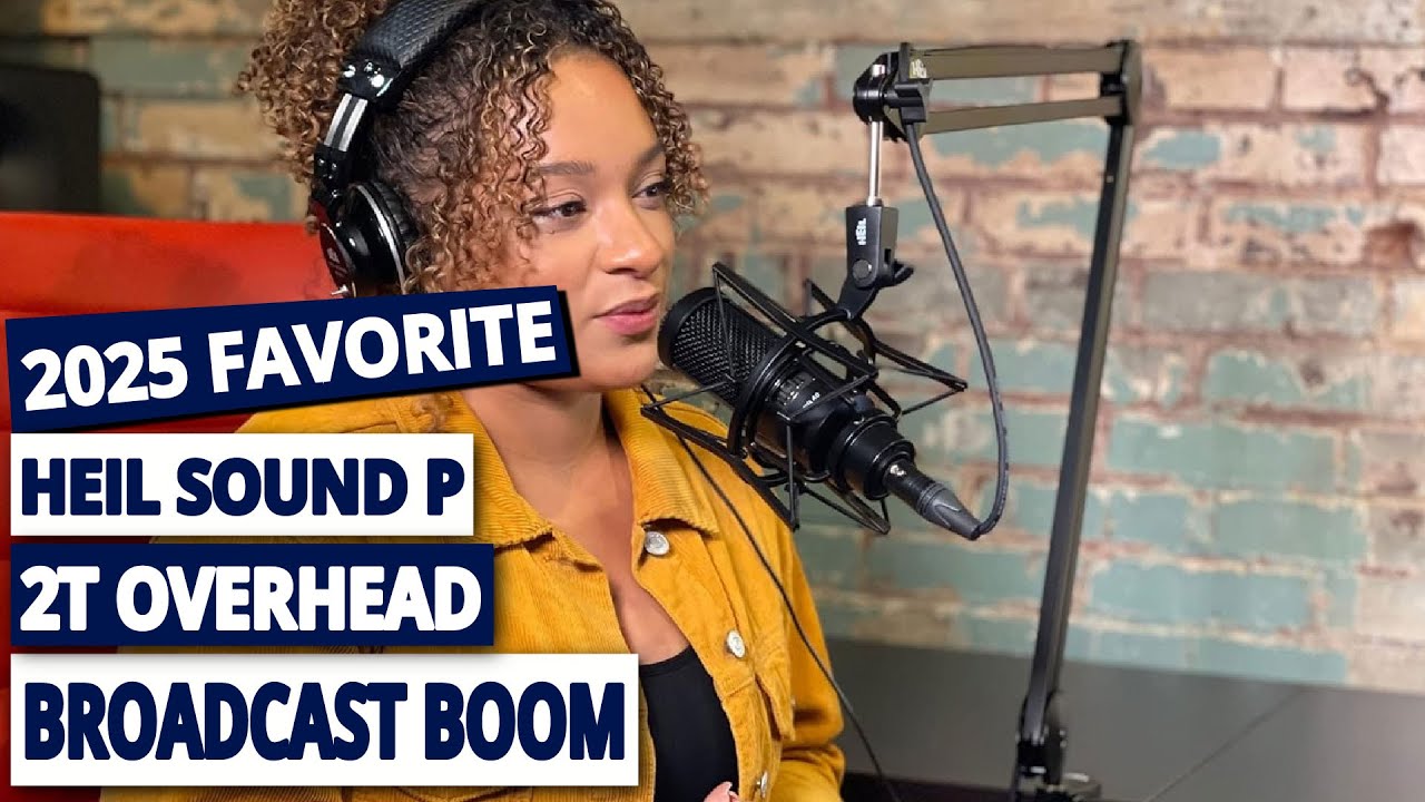 Heil PL 2T Review: The BEST Broadcast Boom Arm for Shure SM7B