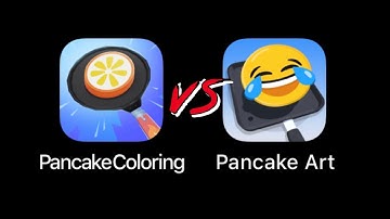 Pancake Coloring vs Pancake Art || iOS/Android