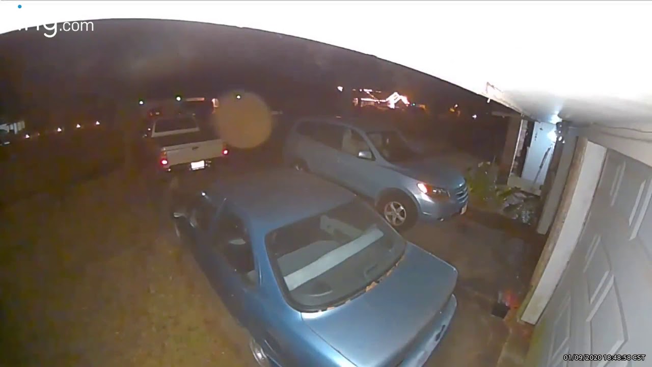 Ring footage caught something weird !! 🤔 YouTube