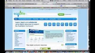 Creating a "Learning Pathway" in Scootle