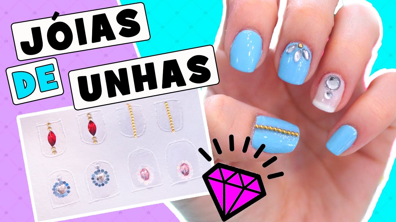COMO FAZER JOIAS PARA UNHAS #JanaTodoDia10 YouTube Artesanato Reciclado De Natal ~ COMO FAZER JOIAS PARA UNHAS #JanaTodoDia10 YouTube