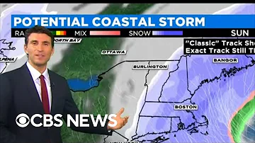 Nor'easter could slam U.S. this weekend