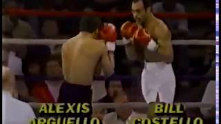 Alexis Arguello vs Billy Costello