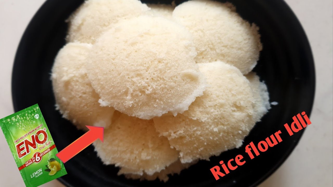 Instant Idli with Rice flour Rice flour Idli with ENO పది