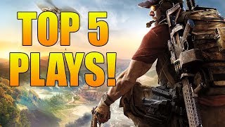 TOP 5 PLAYS OF THE WEEK #1 | Ghost Recon Wildlands PVP (Insane Killchain, Silent Pistol Ace & MORE!)