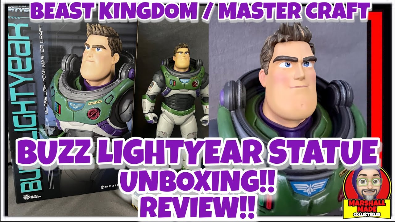 Buzz Lightyear Statue from Pixar's Lightyear - by Beast Kingdom