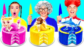 Кулинарный Челлендж: Я против Бабушки | Смешные Кухонные Моменты от BaRaDa Challenge